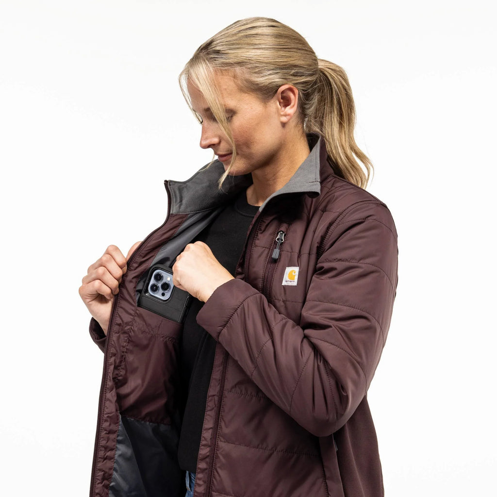 Women's Lightweight Insulated Puffer Jacket - Black