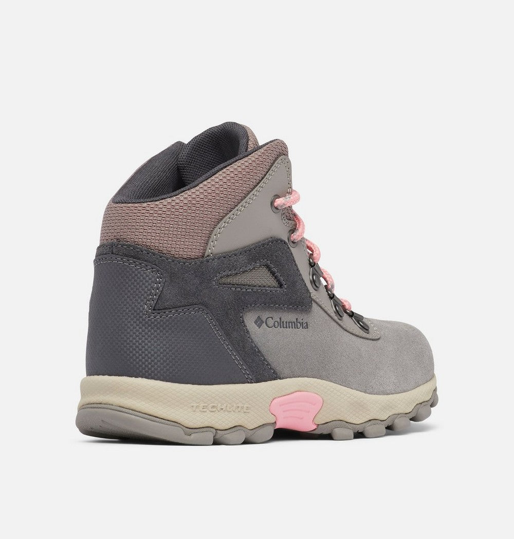Big Kids' Suede Trail Hiking Boot - Black Red