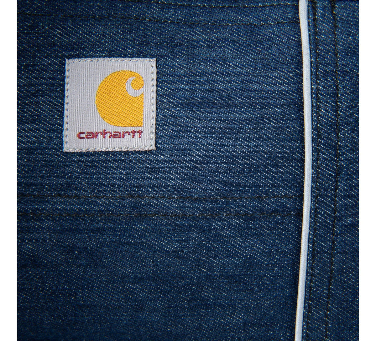 Insulated Denim Dog Coat - Blue