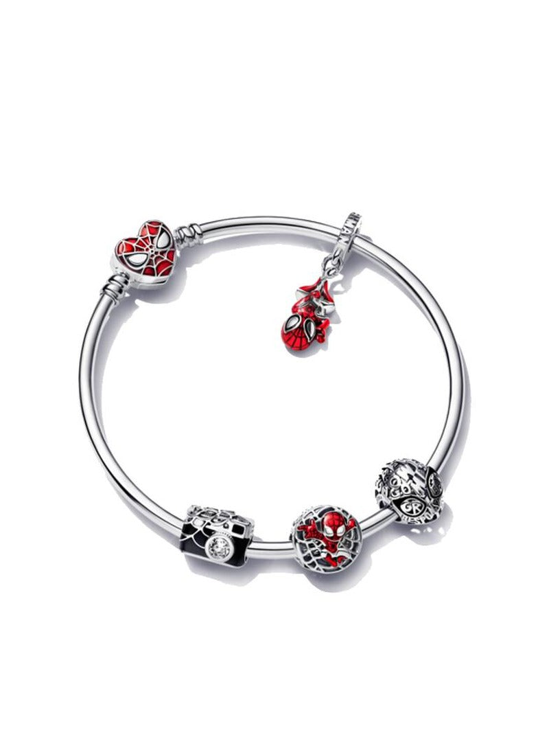 Superhero Character Charm Bracelet Set