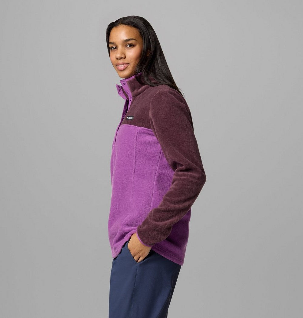 Women's Half-Snap Fleece Pullover - Navy
