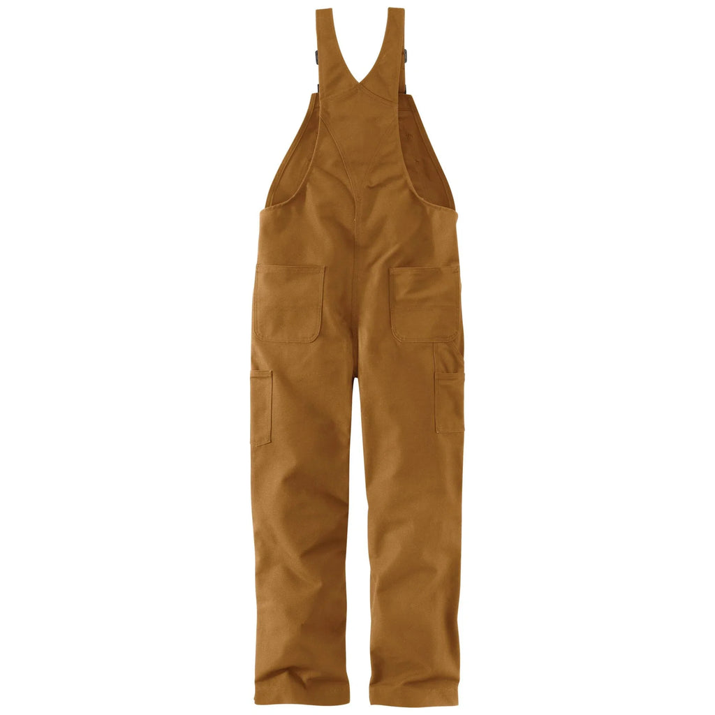 Men's Flame-Resistant Insulated Bib Overalls - Brown