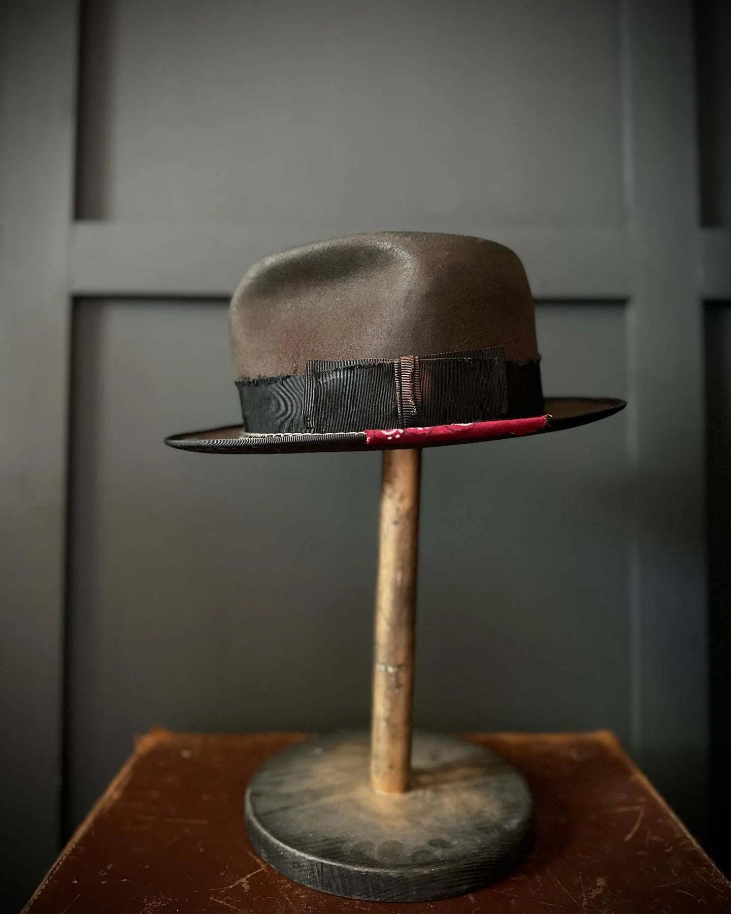 Distressed Fedora Hat