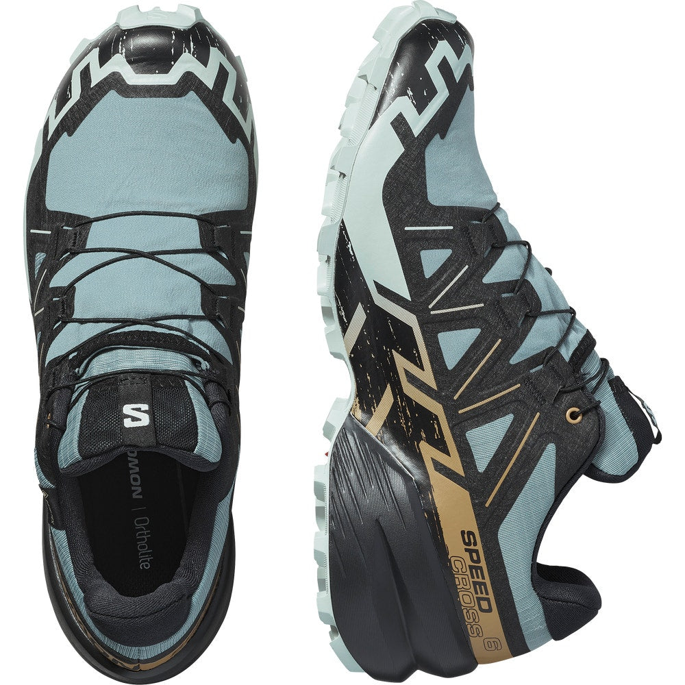 Men's Waterproof Trail Running Shoes - Black