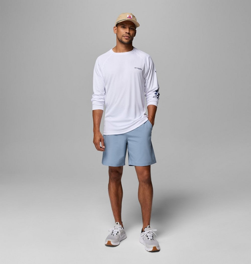 Men's Long-Sleeve Sun Protection Shirt - Gray