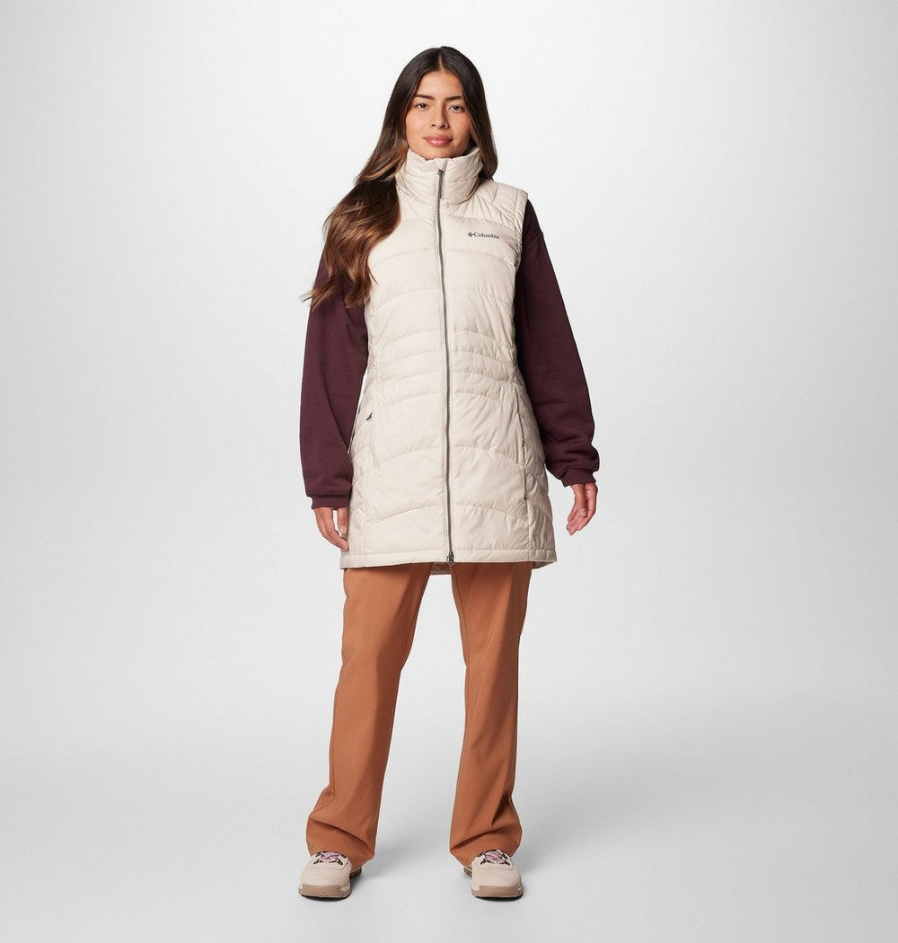 Women's Long Insulated Vest - Sage