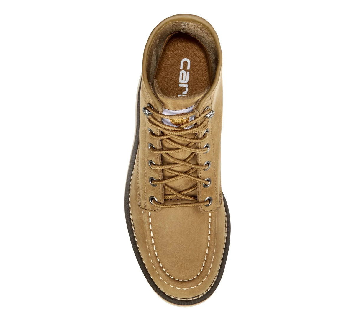 Women's 6-Inch Moc Toe Wedge Boot - Hickory