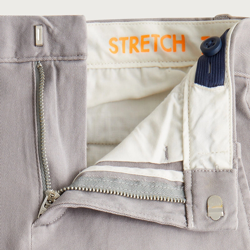 Boys' Slim Stretch Chino Pants - Gray