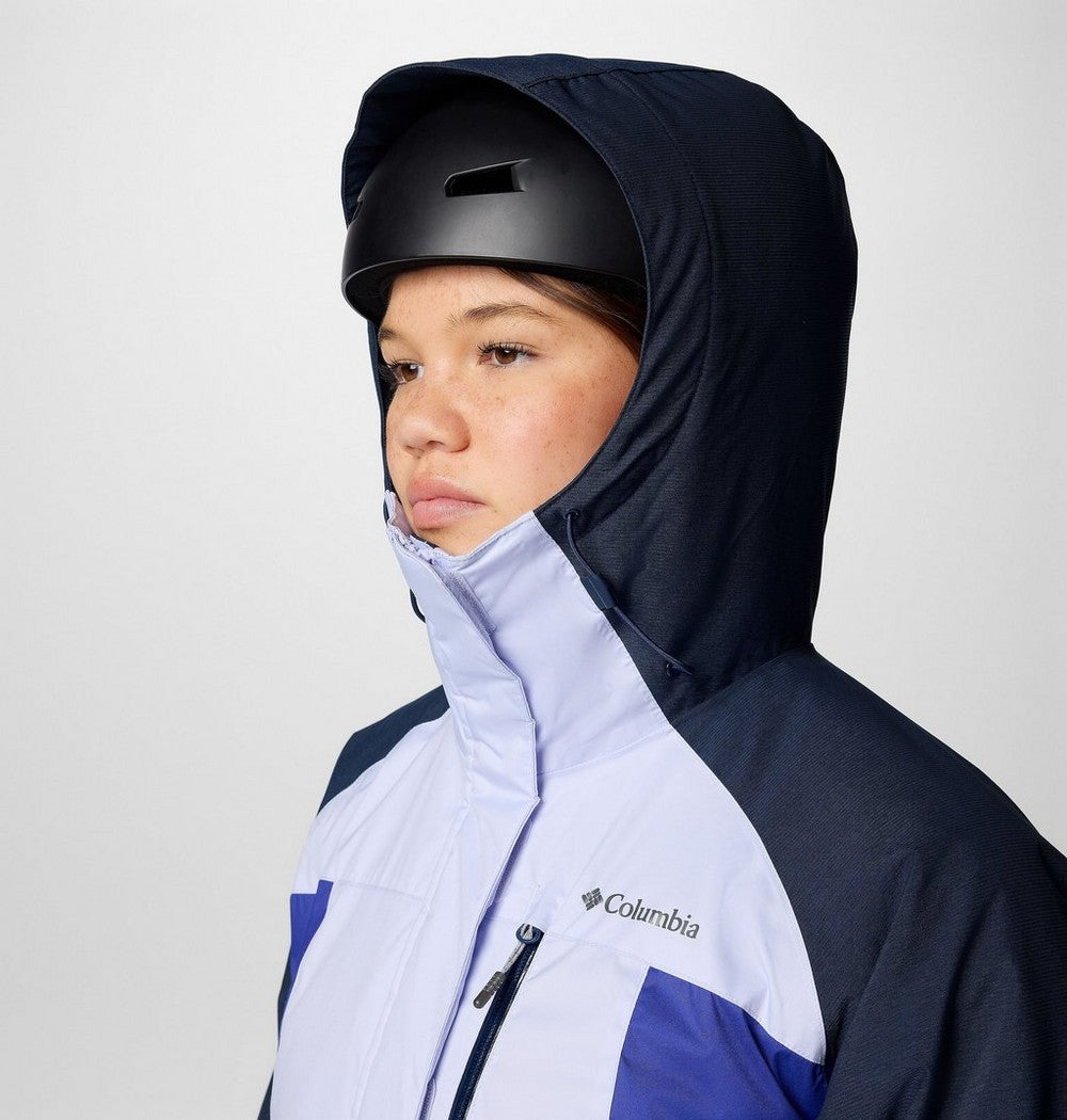 Women's Insulated Ski Jacket - Blue