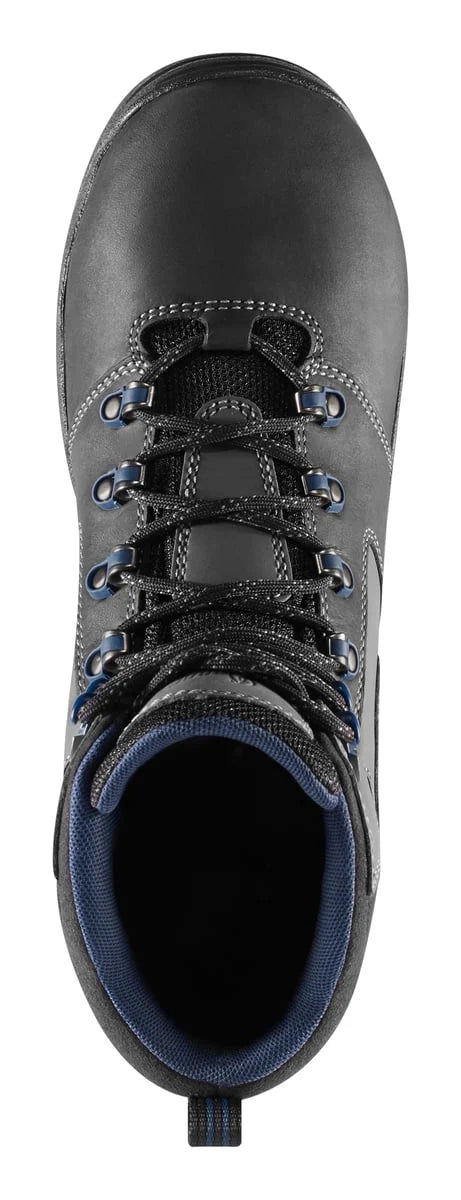 Men's 4.5-Inch Waterproof Safety Toe Boot - Black/Blue