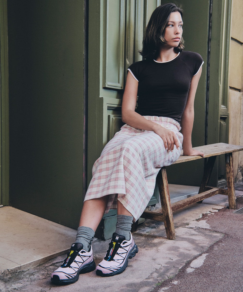 Waterproof Trail-Inspired Sneakers - Green