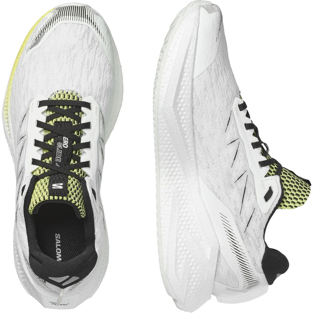 Men's Cushioned Road Running Shoes - White