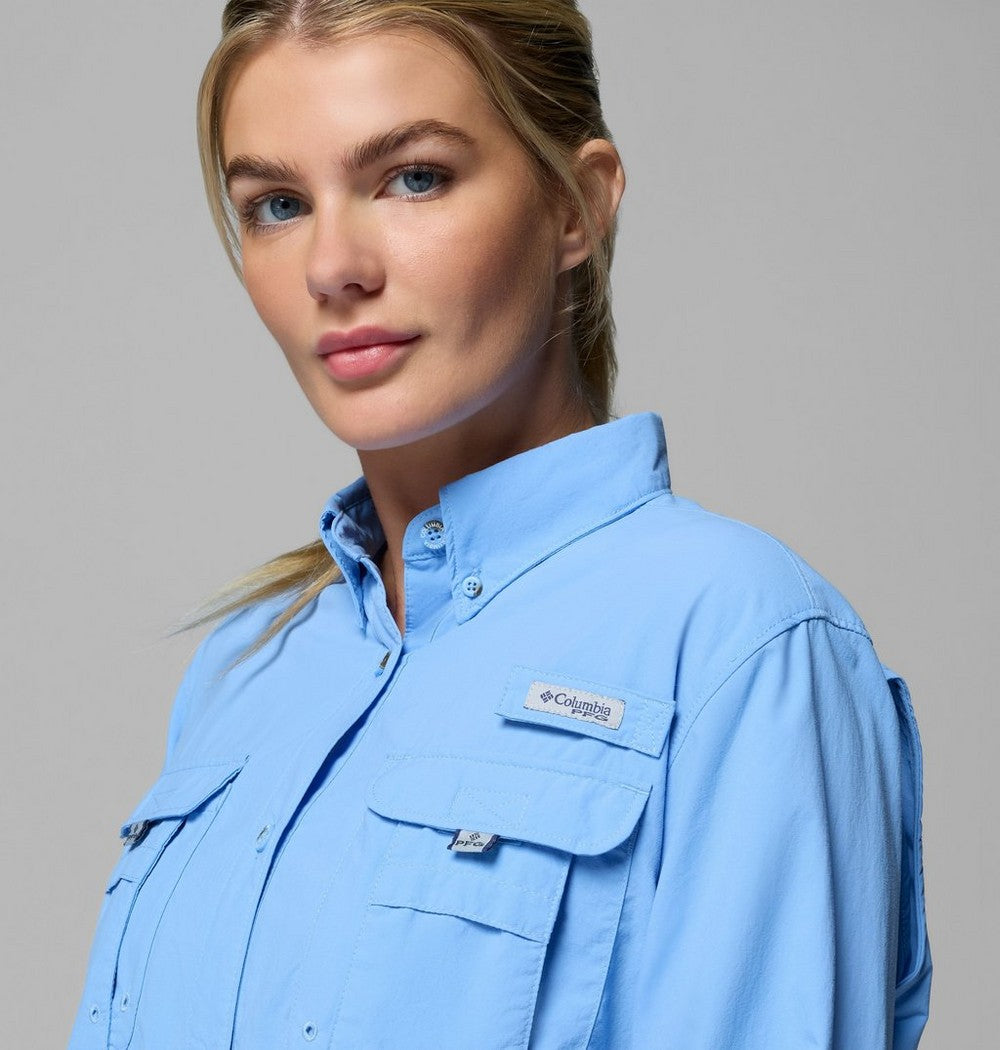 Women's Long Sleeve Fishing Shirt - Pink