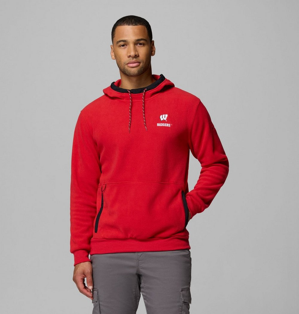 Men's Microfleece Hoodie - Red