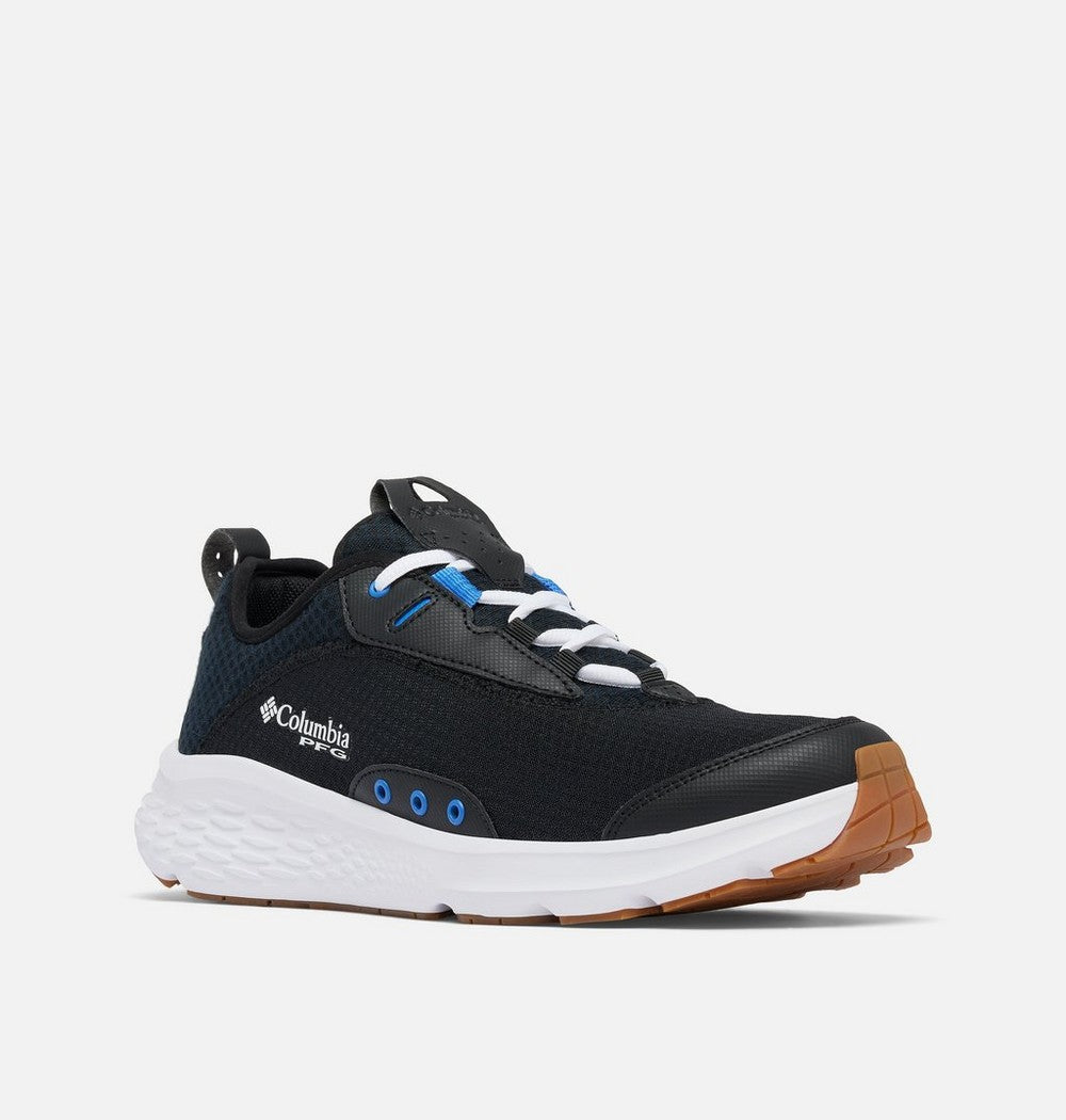 Men's Fishing Deck Shoe - Blue Red