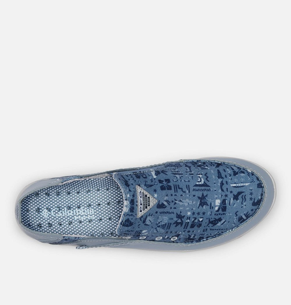 Men's Vented Slip-On Boat Shoe - Gray