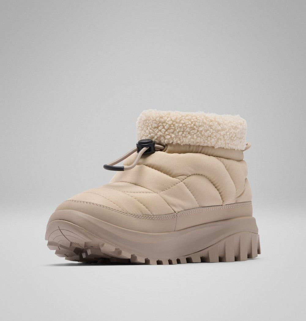 Women's Wide Insulated Short Winter Boot - Grey