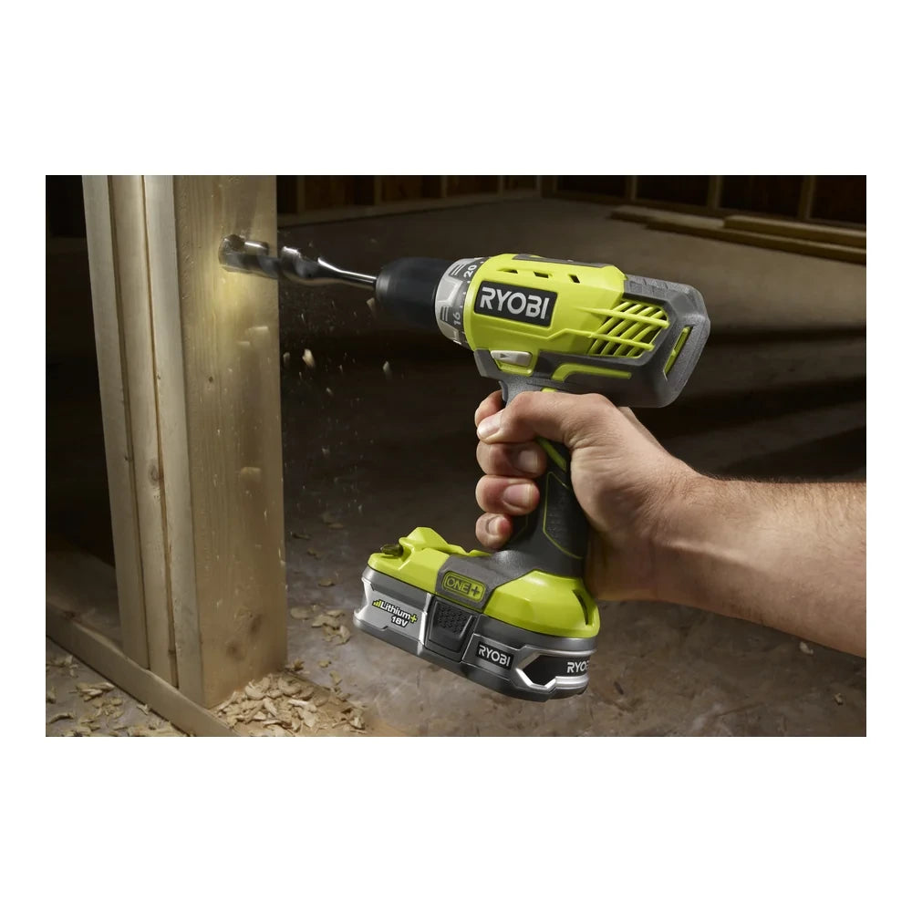 18V Compact Cordless Drill Driver Kit
