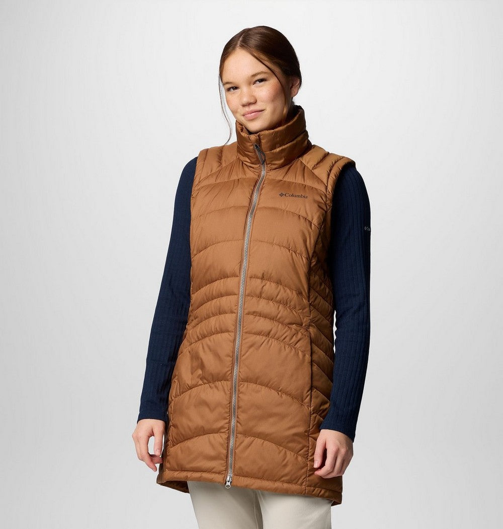 Women's Long Insulated Vest - Sage