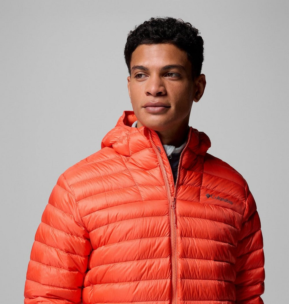 Men's Packable Down Hooded Jacket - Blue
