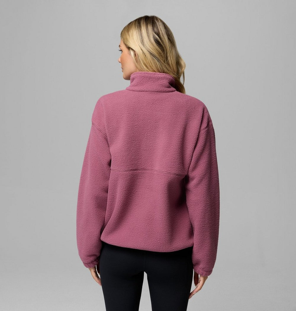 Women's Full-Zip Fleece Jacket - Tobacco