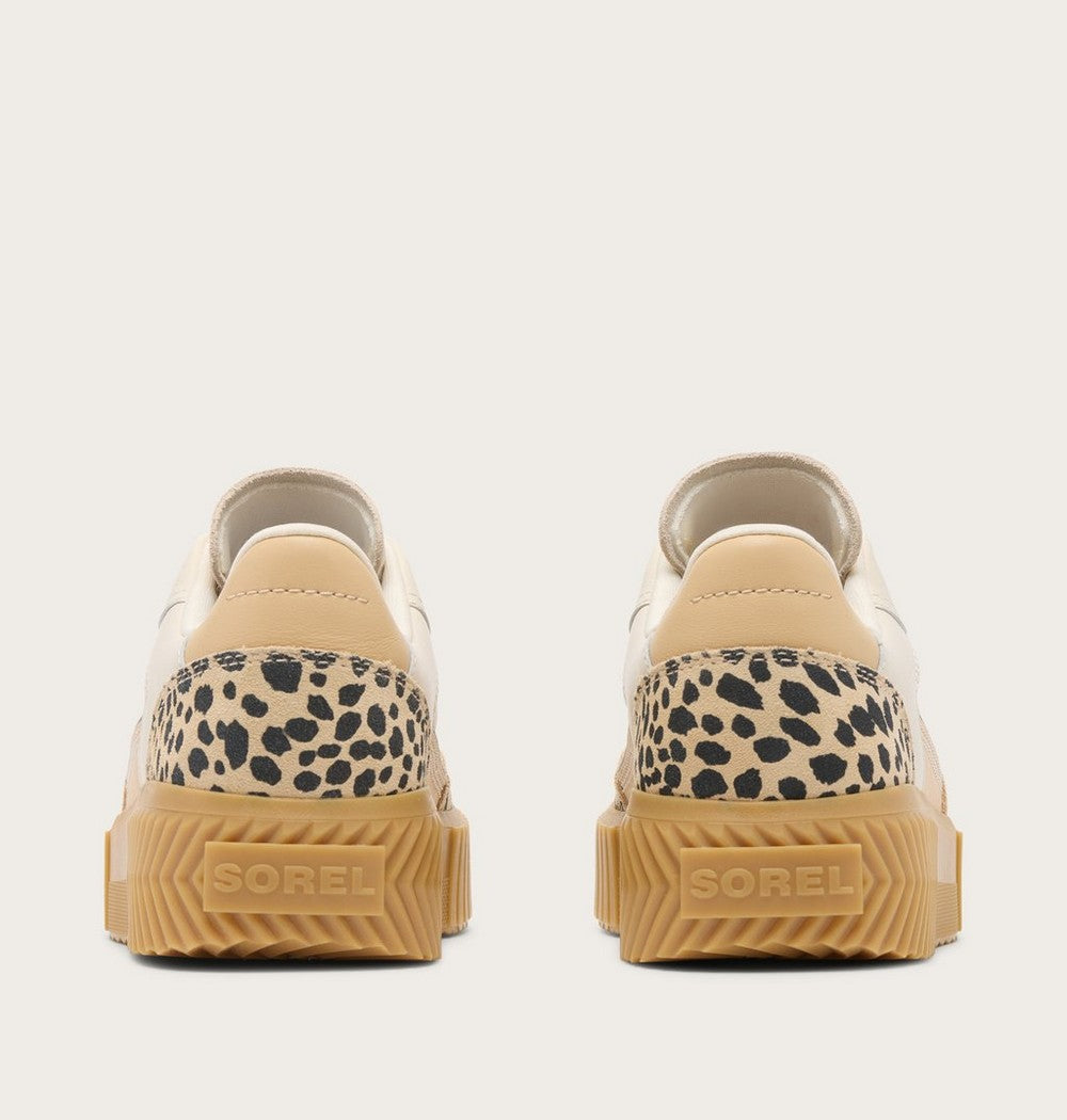 Women's T-Toe Leather Sneaker - Green