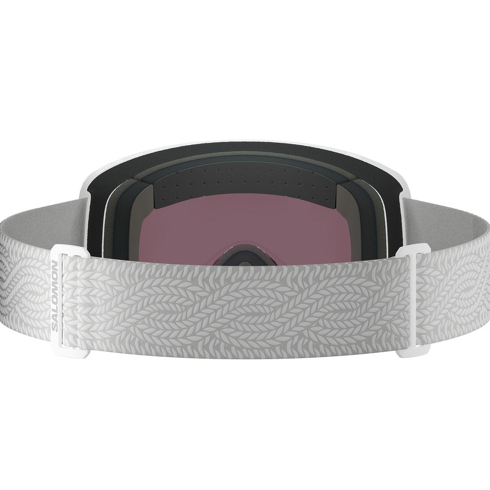 Small-Fit Photochromic Snow Goggles - White