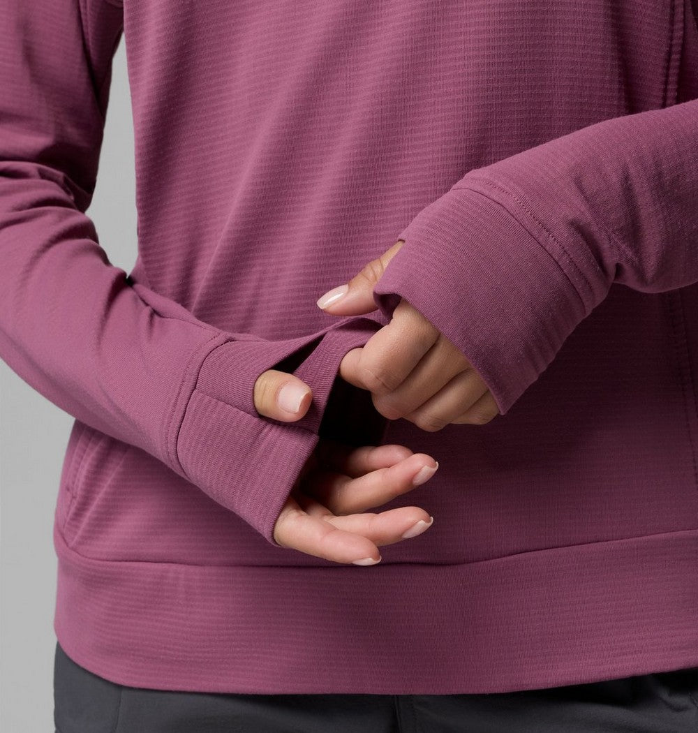 Women's UPF 50 Long Sleeve Crew - Gray
