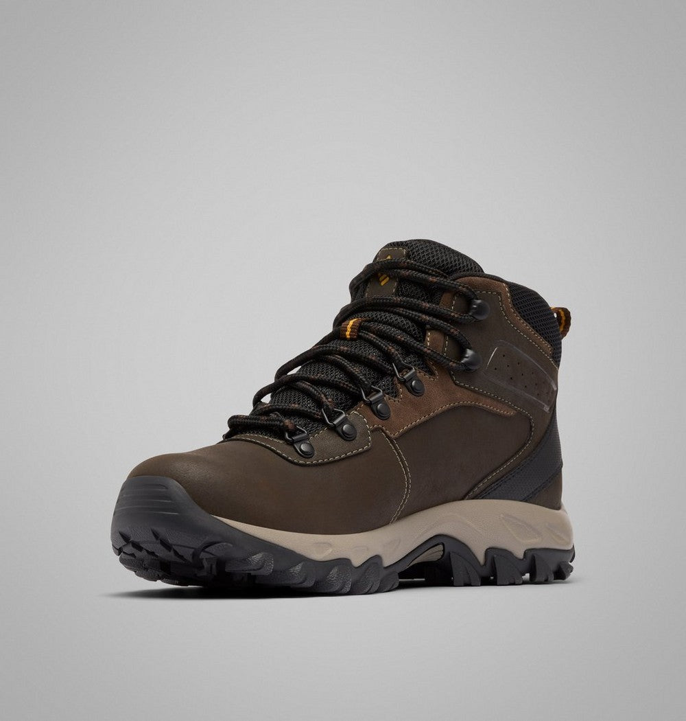 Men's Wide Waterproof Hiking Boot - Tan Blue