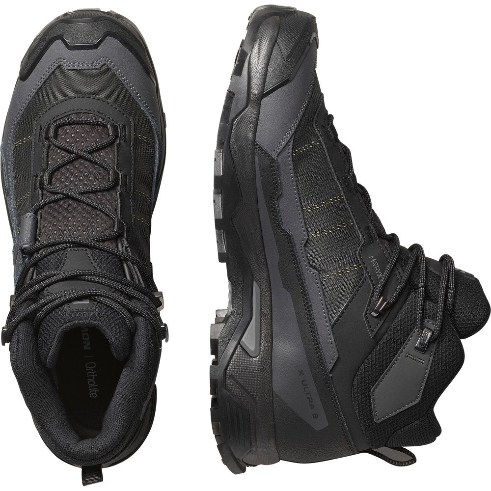 Men's Waterproof Mid Hiking Boots - Gray