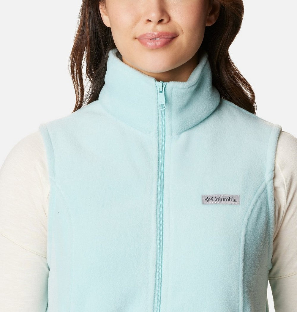 Women's Fleece Vest - Chalk