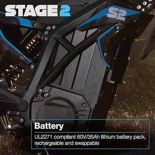 Off-Road Electric Dirt Bike - 6000W 60V