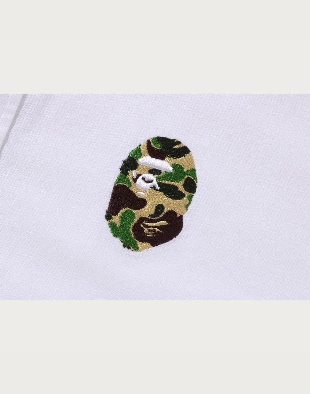 Men's Relaxed Cotton Camouflage Shirt - Blue
