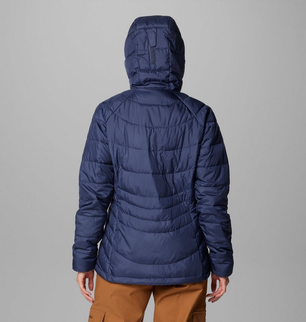 Women's Insulated Hooded Jacket - Wine