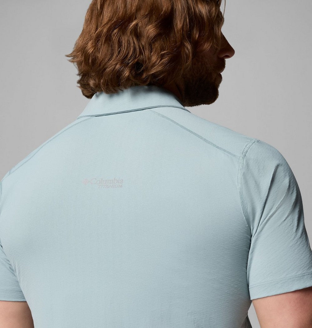 Men's Cooling Sun Protection Polo - Green