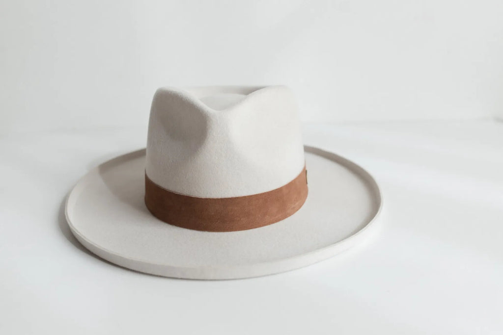 Echo Park Fedora Hat - Ivory