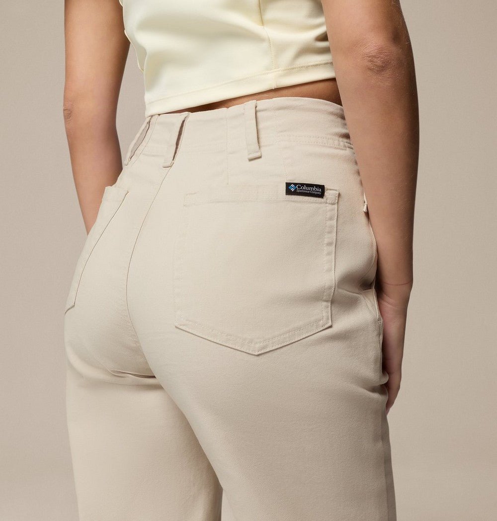 Women's High-Rise Straight Leg Pants - Red