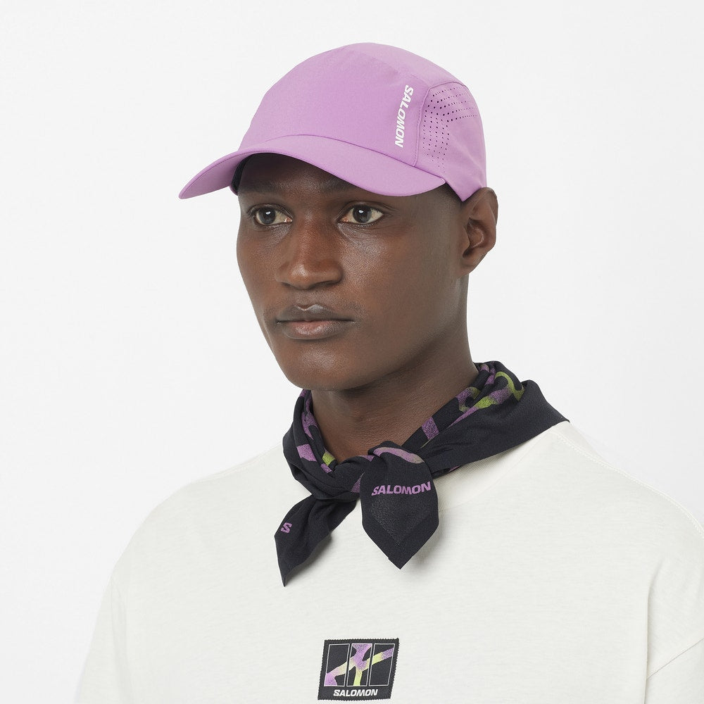 Unisex Ventilated Running Cap - Pink