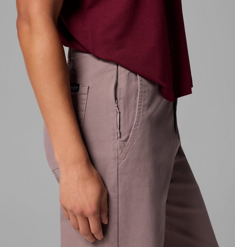Women's High-Rise Straight Leg Pants - Red