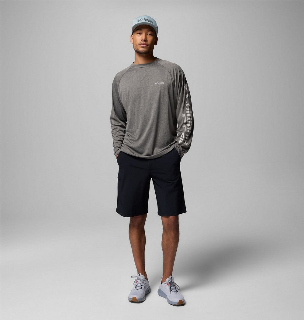 Men's Long-Sleeve Sun Protection Shirt - Gray