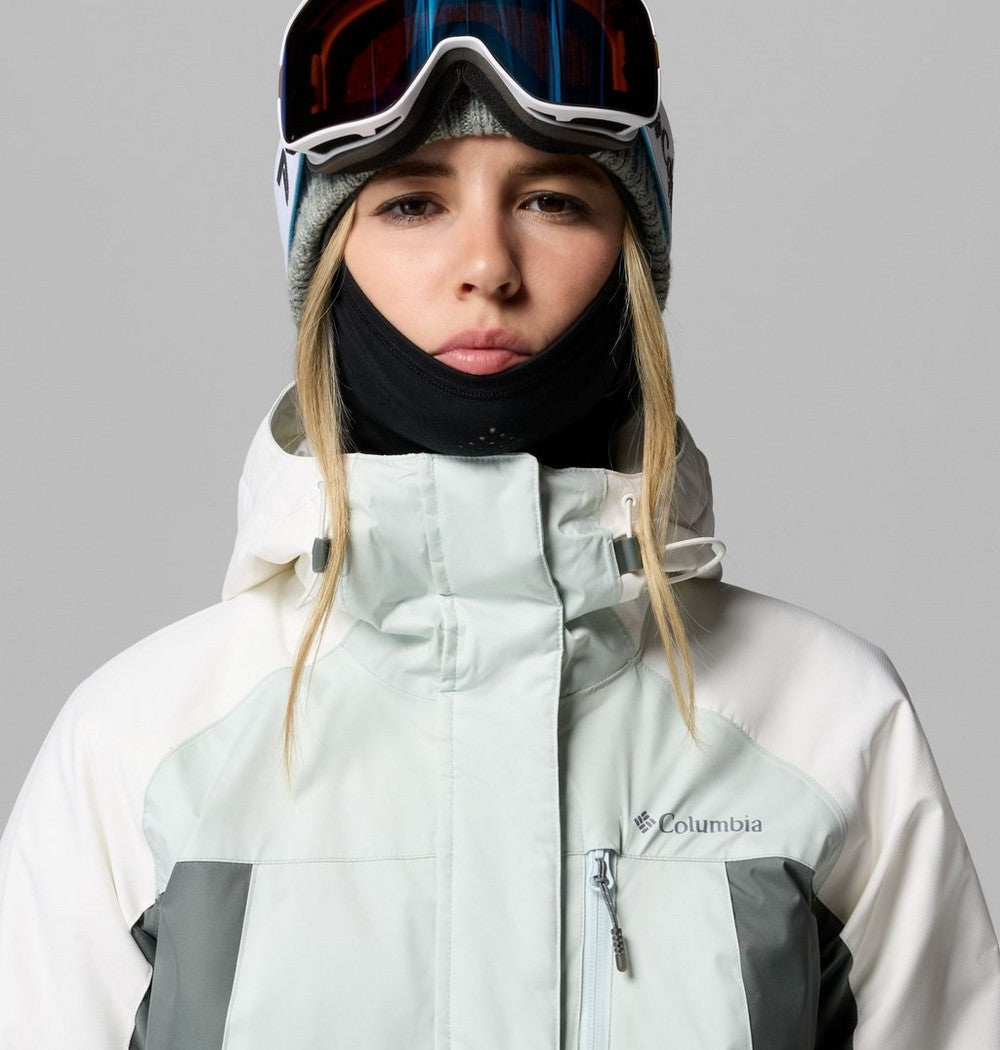 Women's Insulated Ski Jacket - Blue