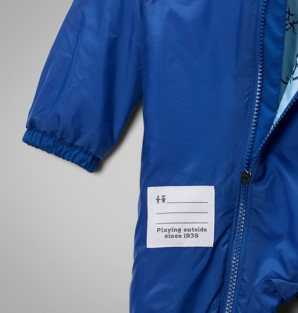 Infant Waterproof Rain Suit - Purple Print
