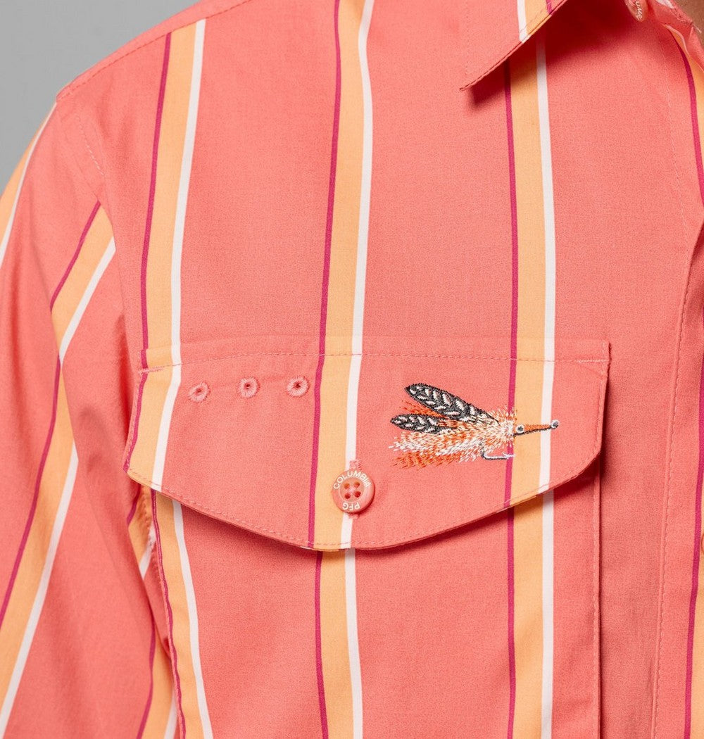 Men's Printed Short Sleeve Fishing Shirt