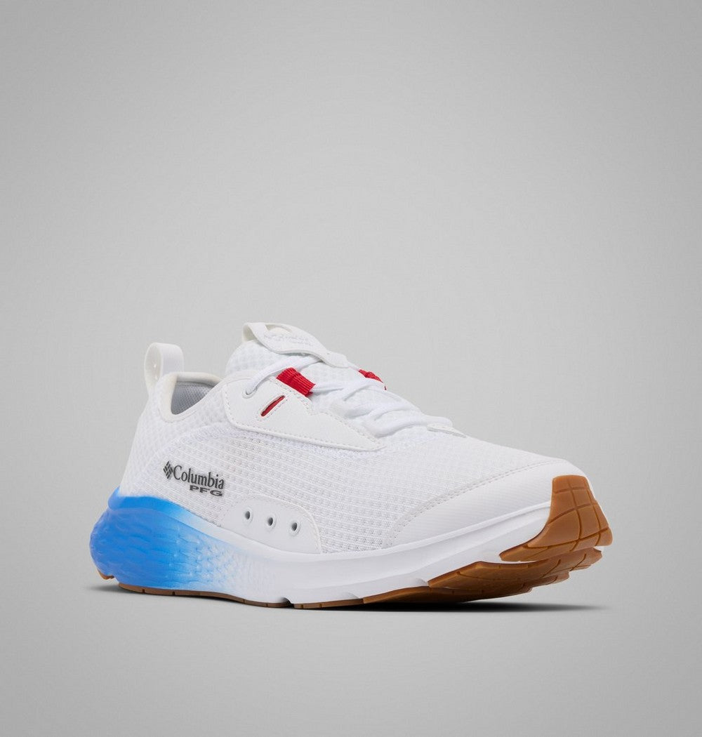 Men's Fishing Deck Shoe - Blue Red