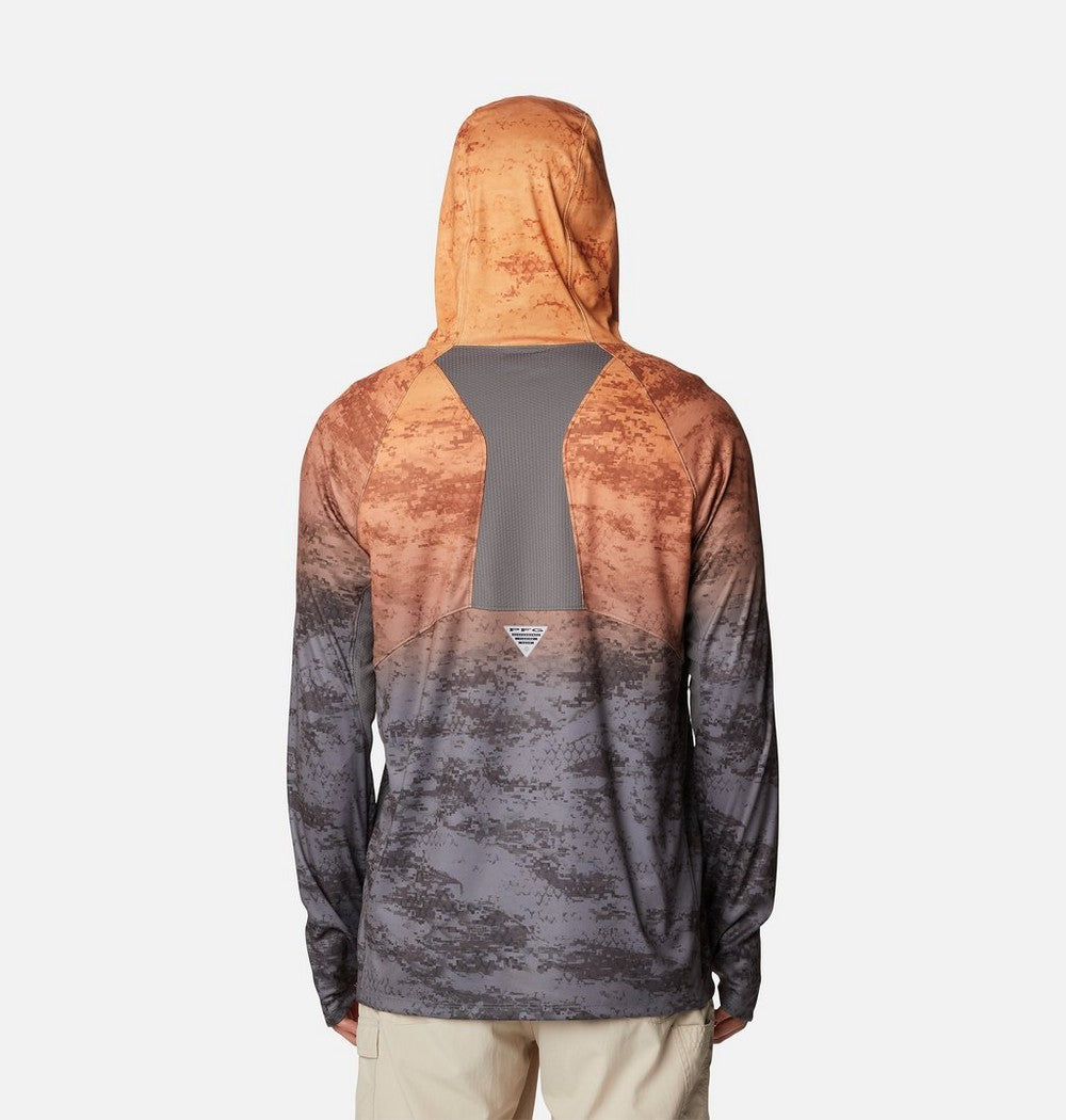 Men's Ventilated UPF 50 Sun Hoodie - Teal