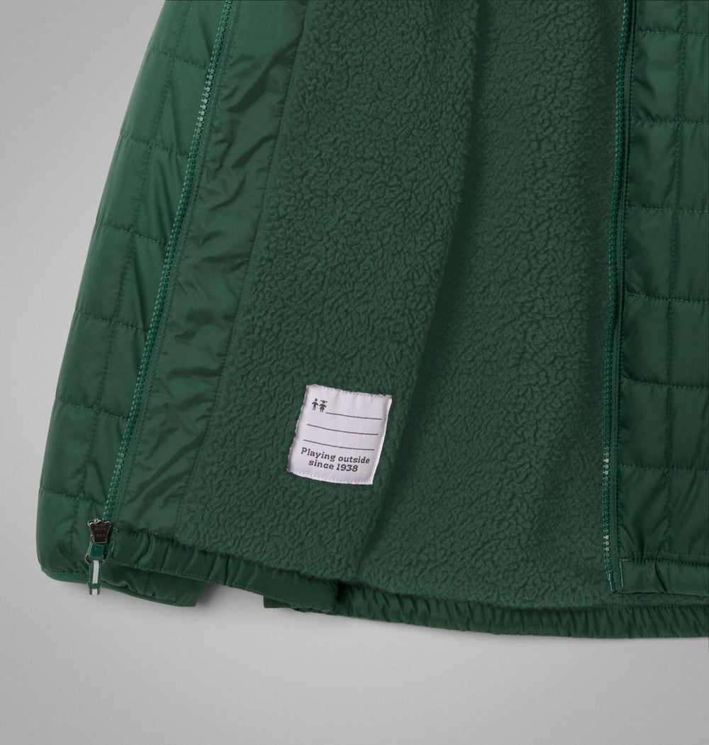 Boys' Sherpa-Lined Insulated Jacket - Green