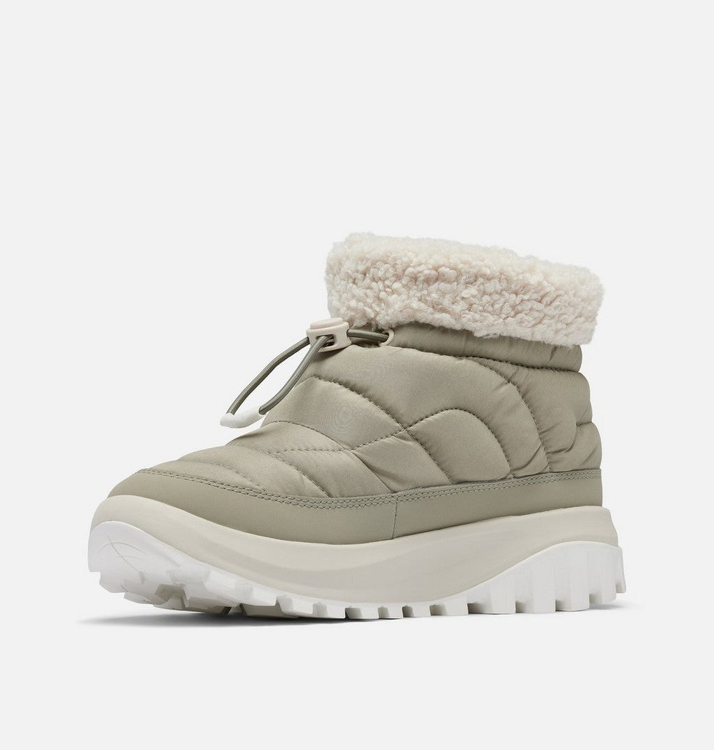 Women's Wide Insulated Short Winter Boot - Grey