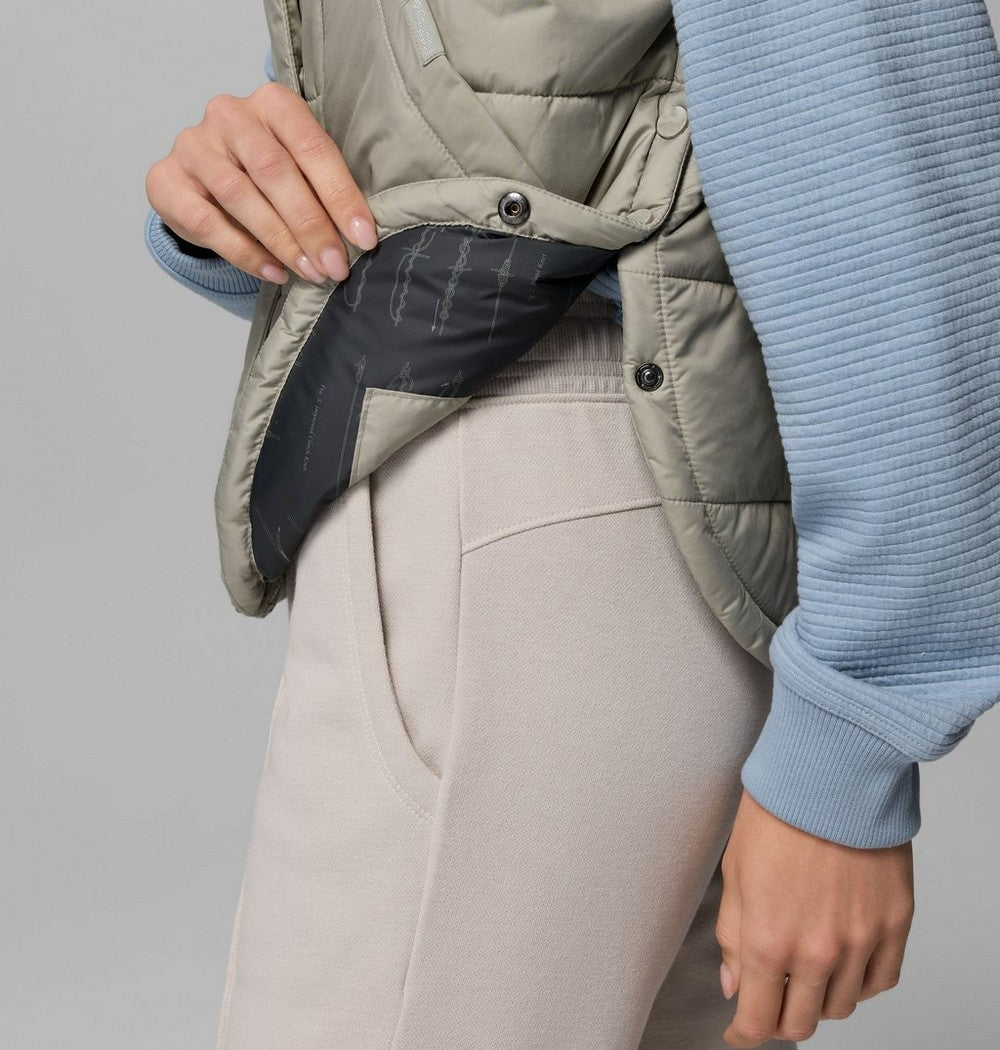 Women's Water-Resistant Insulated Vest - Blue