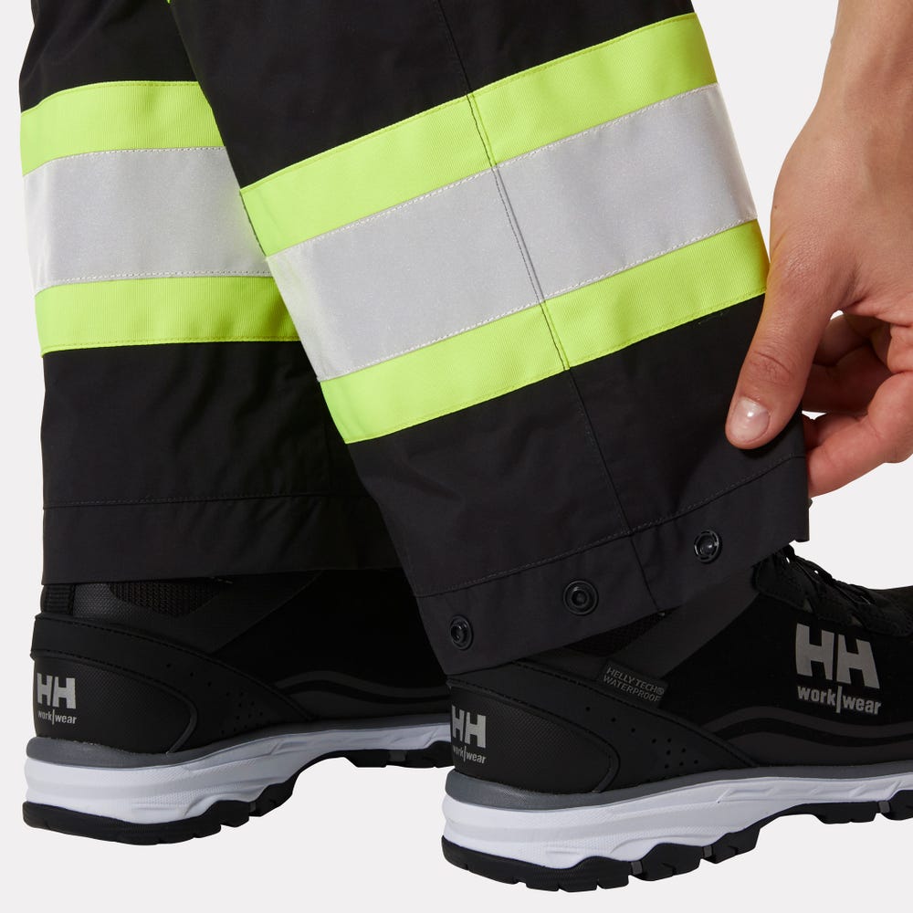 Women's High-Visibility Waterproof Shell Pants - Orange