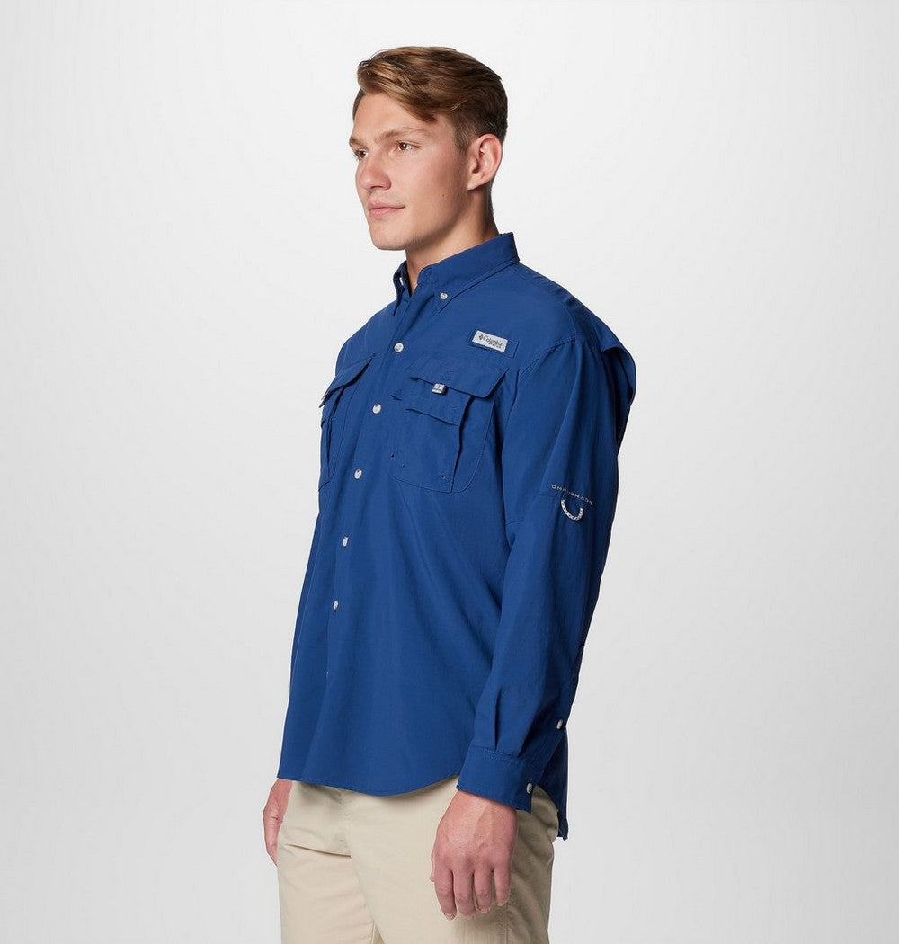 Men's Tall Long-Sleeve Vented Fishing Shirt - Gray